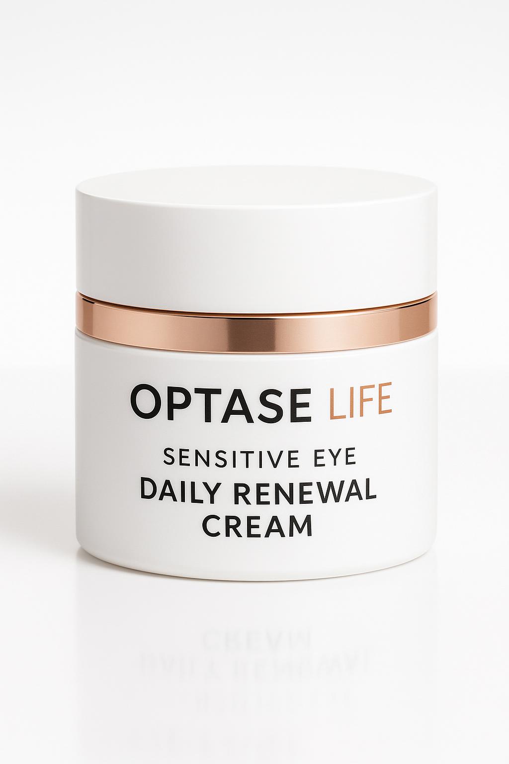 OPTASE® LIFE Sensitive Eye Daily Renewal Cream